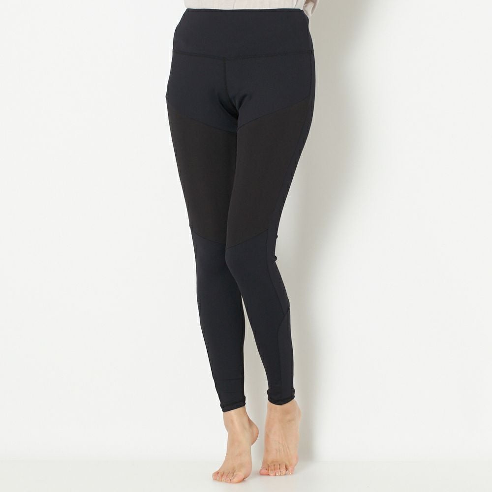suria スリア　ブルームレギンス　ブラックS SALE】【OUTLET】リブパネルレギンス【suria（スリア）】｜LITHEE YOGA