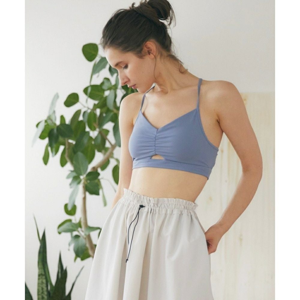 SALE】【Julier（ジュリエ）】YOGA FITブラトップ/パット付き｜LITHEE
