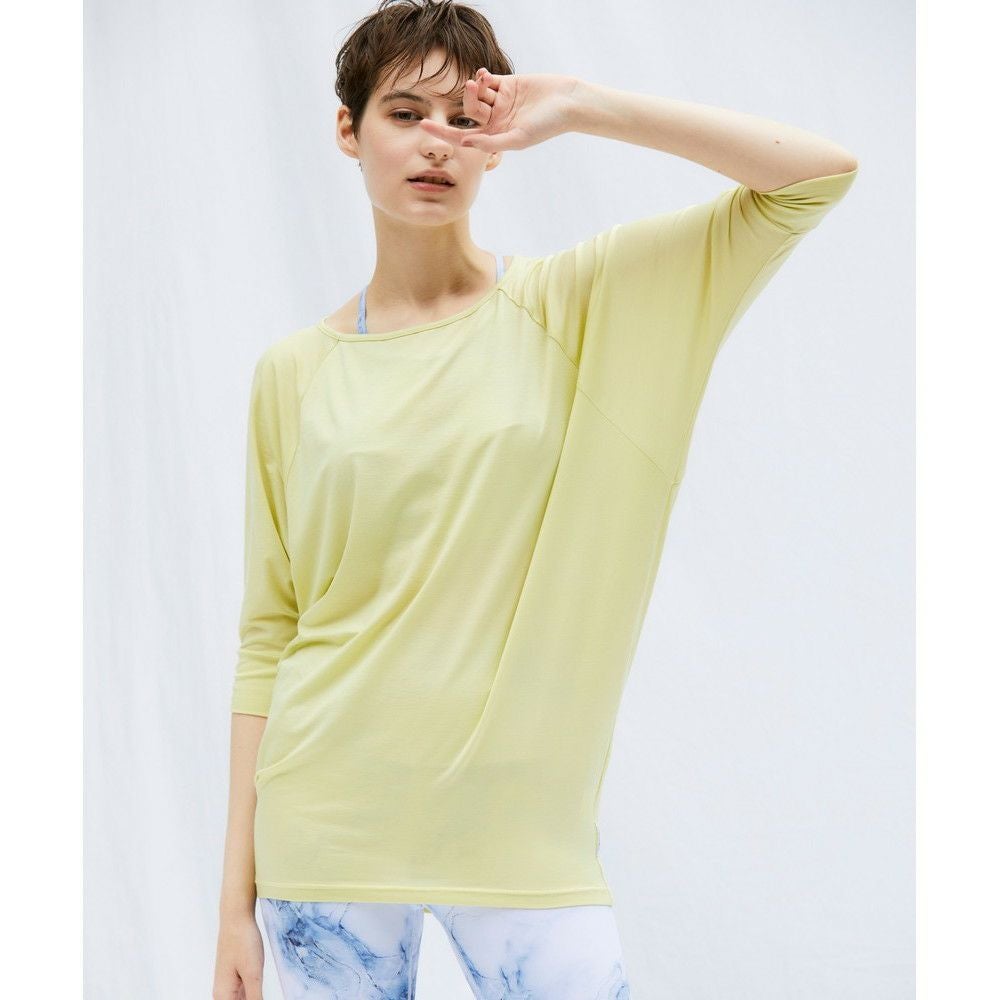 SALE】【Julier（ジュリエ）】エコリヨセルベア天ハーフスリーブプル