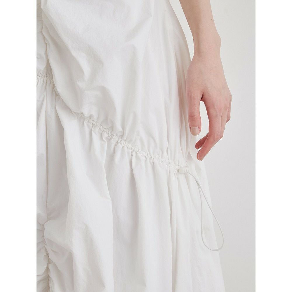 SALE】【emmi（エミ）】ナイロンギャザーボリュームワンピース｜LITHEE
