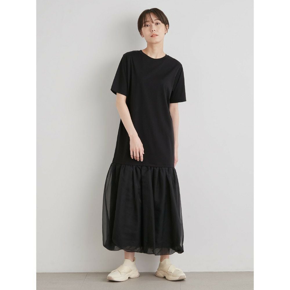 OUTLET】【emmi（エミ）】裾バルーンTシャツワンピース｜LITHEE YOGA