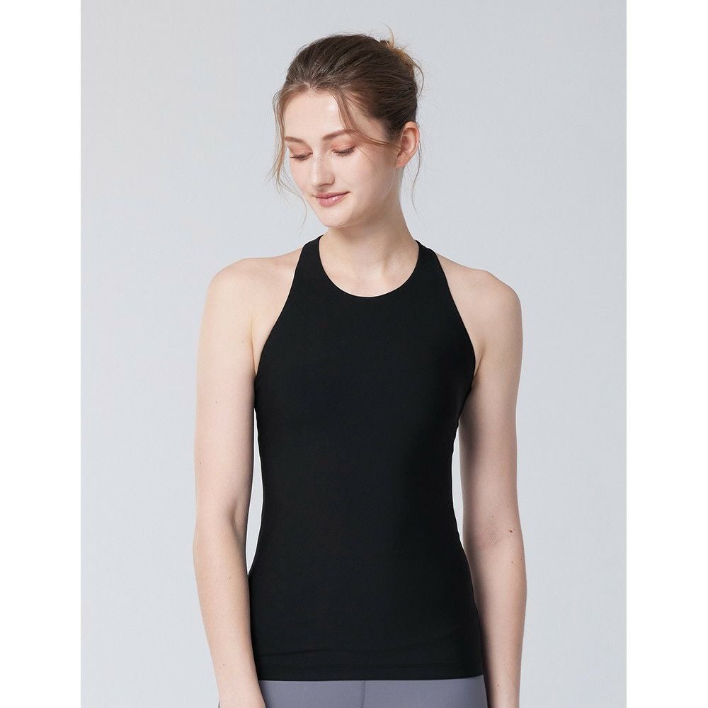 イージーヨガ　easyoga グランドールホルターネックタンク 6M グランドールホルターネックタンク／ブルーアッシュ |イージーヨガ通販