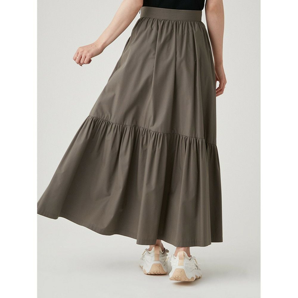 SALE】【OUTLET】【emmi（エミ）】ウェスト切り替えティアードスカート