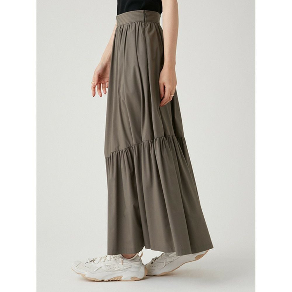 SALE】【OUTLET】【emmi（エミ）】ウェスト切り替えティアードスカート