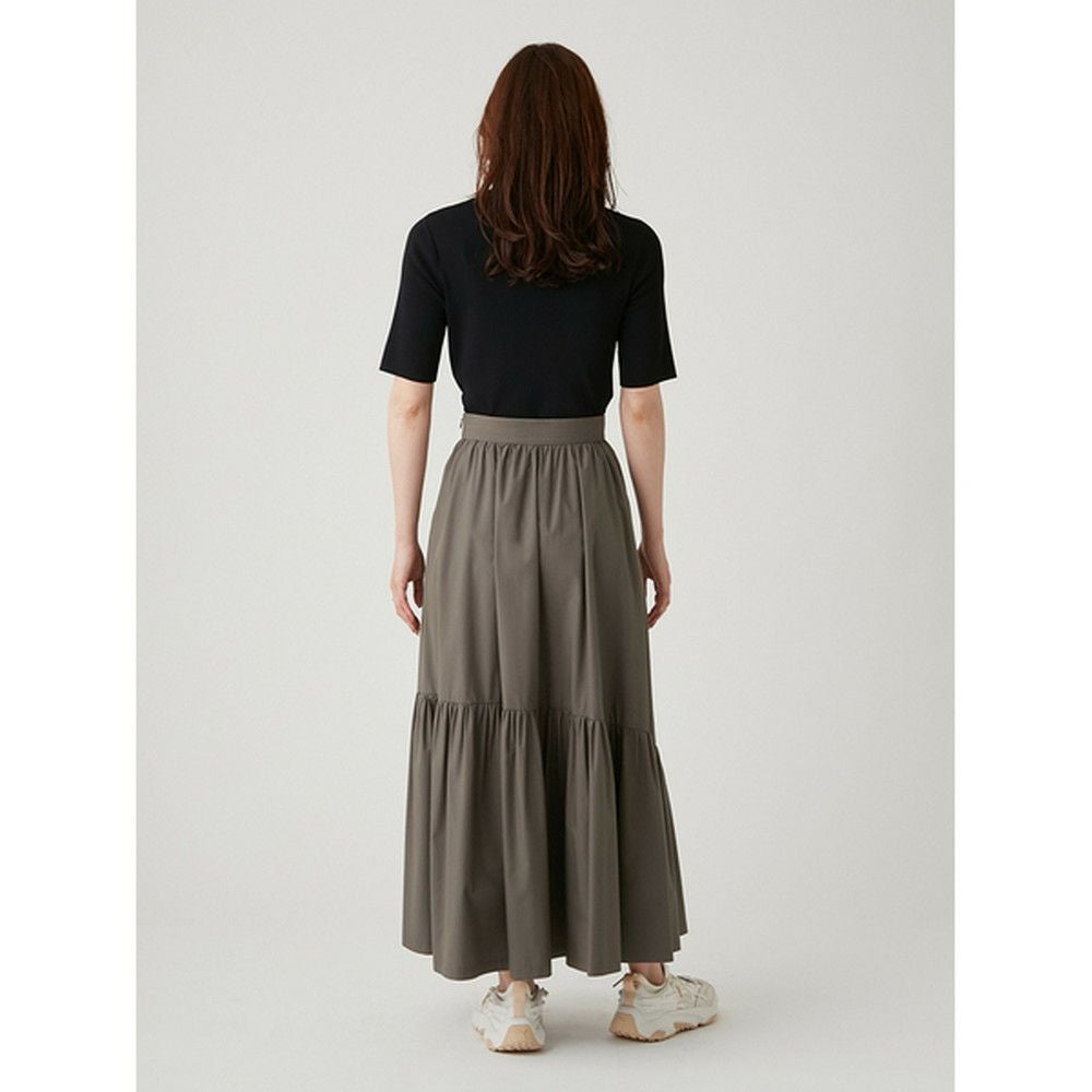 SALE】【OUTLET】【emmi（エミ）】ウェスト切り替えティアードスカート