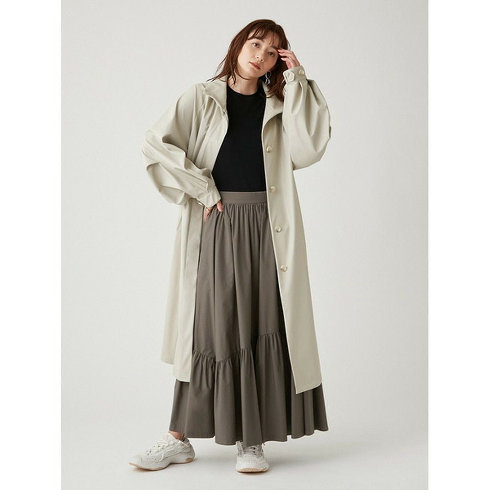 みー SALE】【OUTLET】【emmi（エミ）】ウェスト切り替えティアードスカート