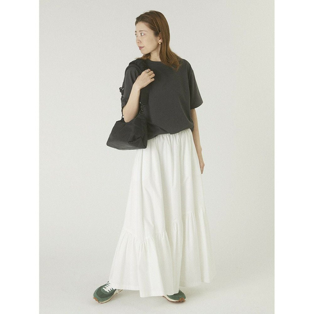 SALE】【OUTLET】【emmi（エミ）】ウェスト切り替えティアードスカート