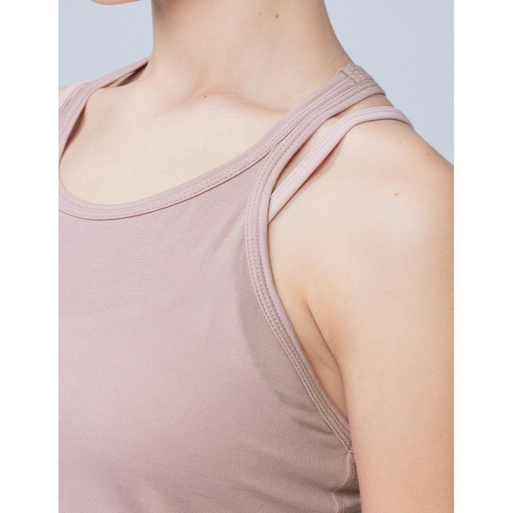 OUTLET】【easyoga（イージーヨガ）】レーサーバックタンク（ピンク