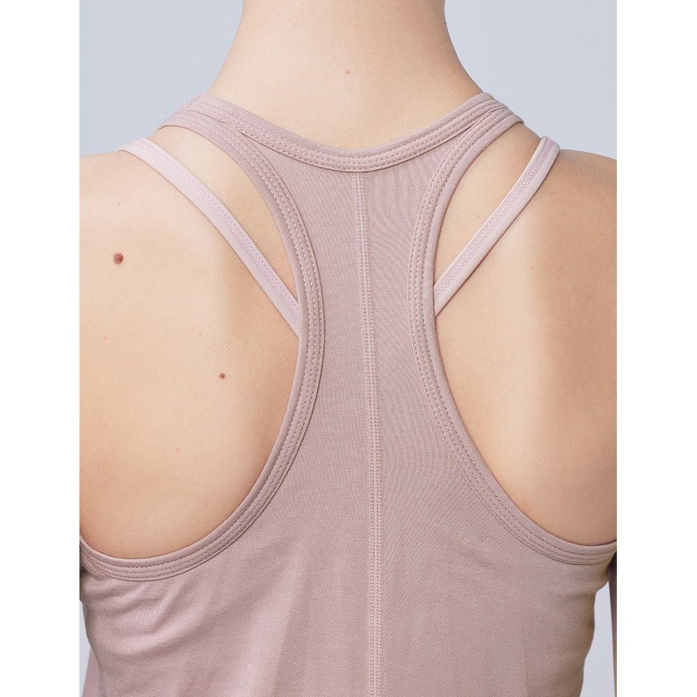OUTLET】【easyoga（イージーヨガ）】レーサーバックタンク（ピンク