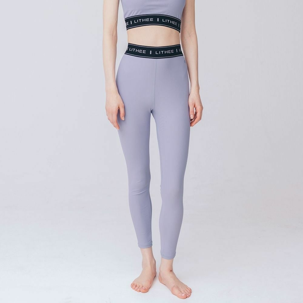 LITHEE(リジー)】【FIT】メリルハイテンションロゴレギンス(ブルー LITHEE(リジー)】【FIT】メリルハイテンションロゴレギンス(ブルー
