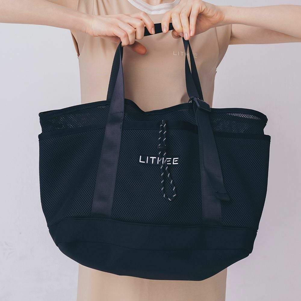 LITHEE（リジー）】メッシュバッグ（ブラック）｜LITHEE YOGA｜リジー