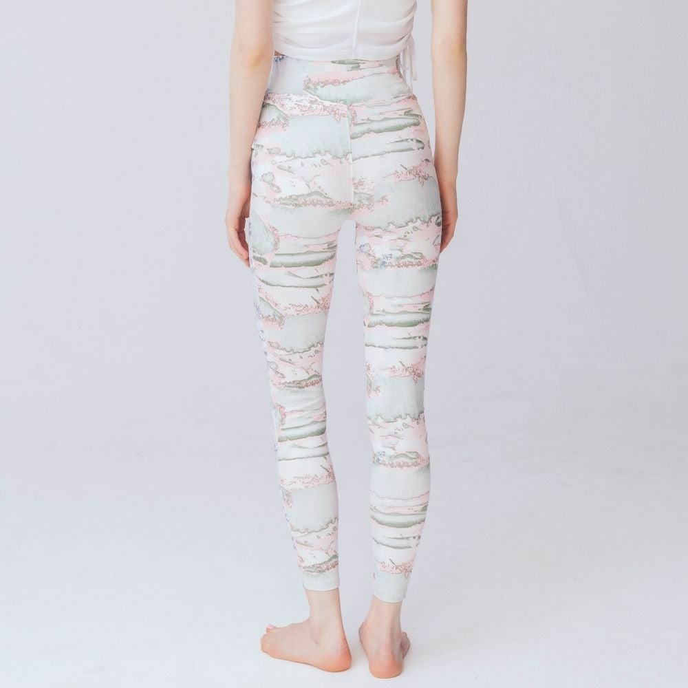 ≪再入荷≫【LITHEE（リジー）】ミストプリントレギンス｜LITHEE YOGA