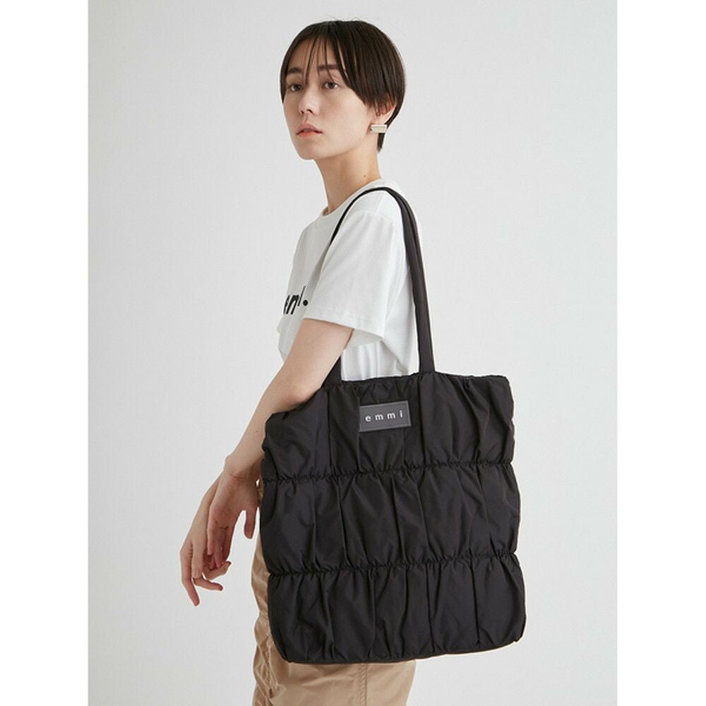 emmi（エミ）】eco emmiロゴパデットトートバッグ｜LITHEE YOGA
