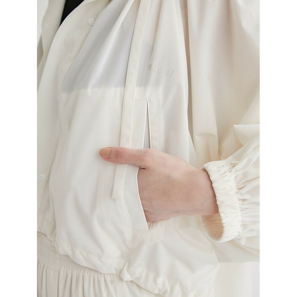OUTLET】【emmi（エミ）】eco ラッシュガードポンチョフーディー
