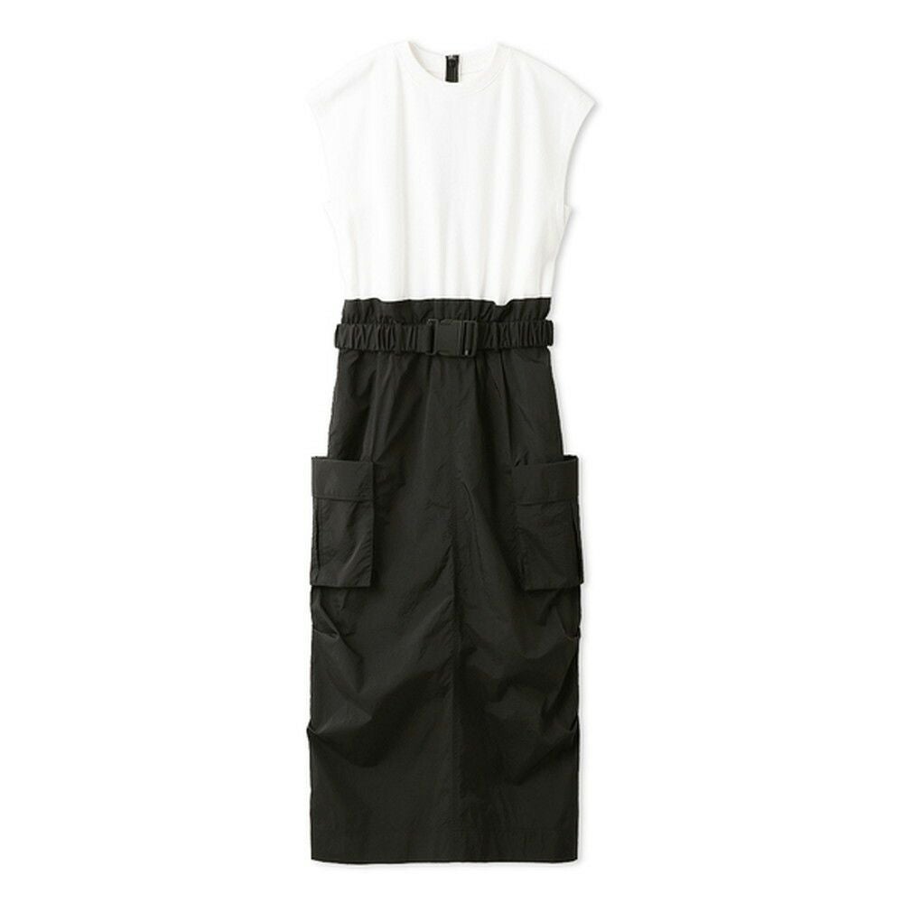 OUTLET】【emmi（エミ）】カットコンビ撥水ナイロンワンピース｜LITHEE