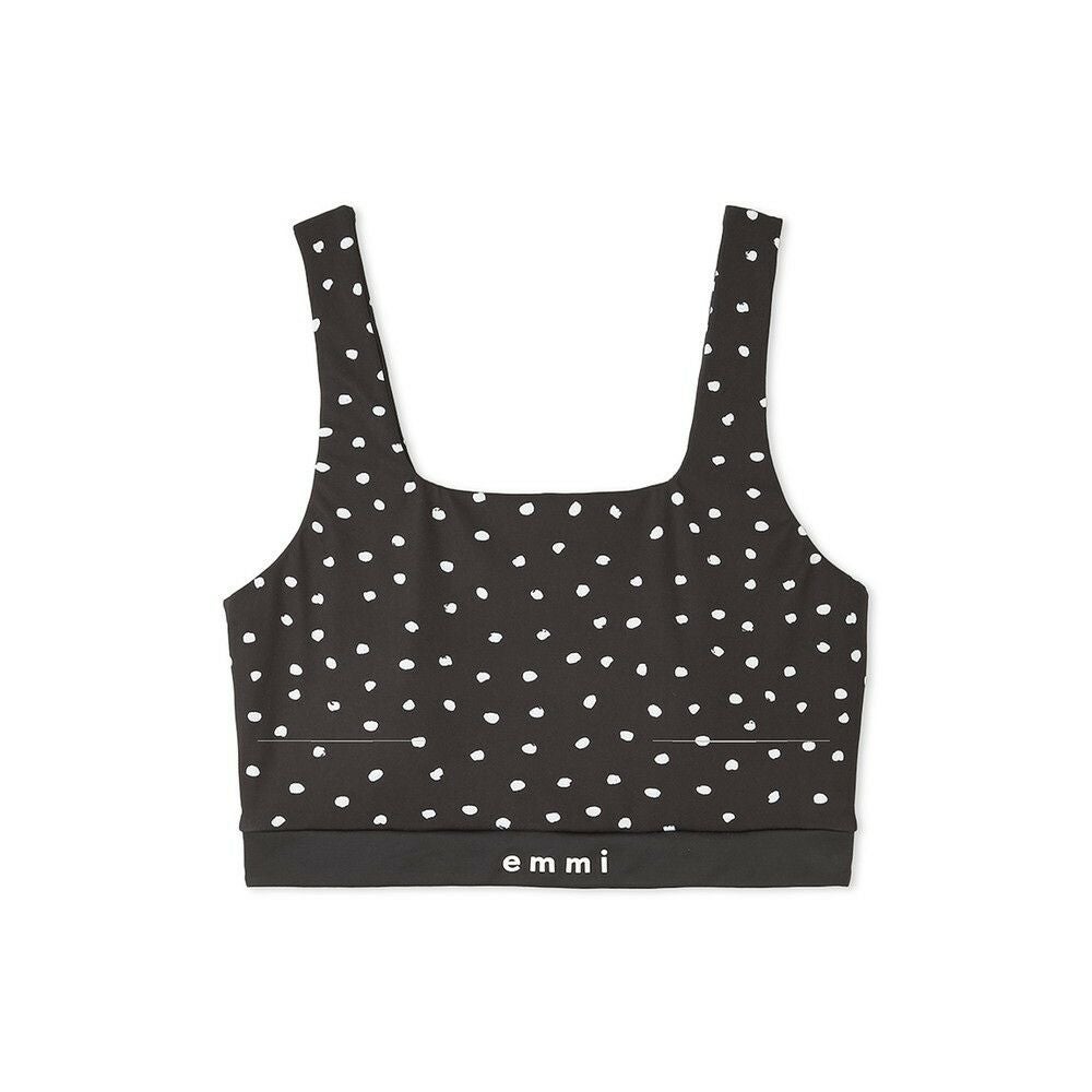 SALE】【emmi（エミ）】ecoドット柄ブラトップ｜LITHEE YOGA｜リジー