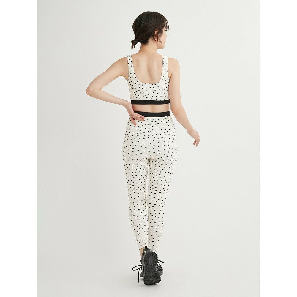 SALE】【emmi（エミ）】ecoドット柄ブラトップ｜LITHEE YOGA｜リジー