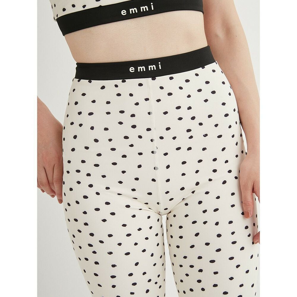 OUTLET】【emmi（エミ）】ecoドット柄レギンス｜LITHEE YOGA｜リジー