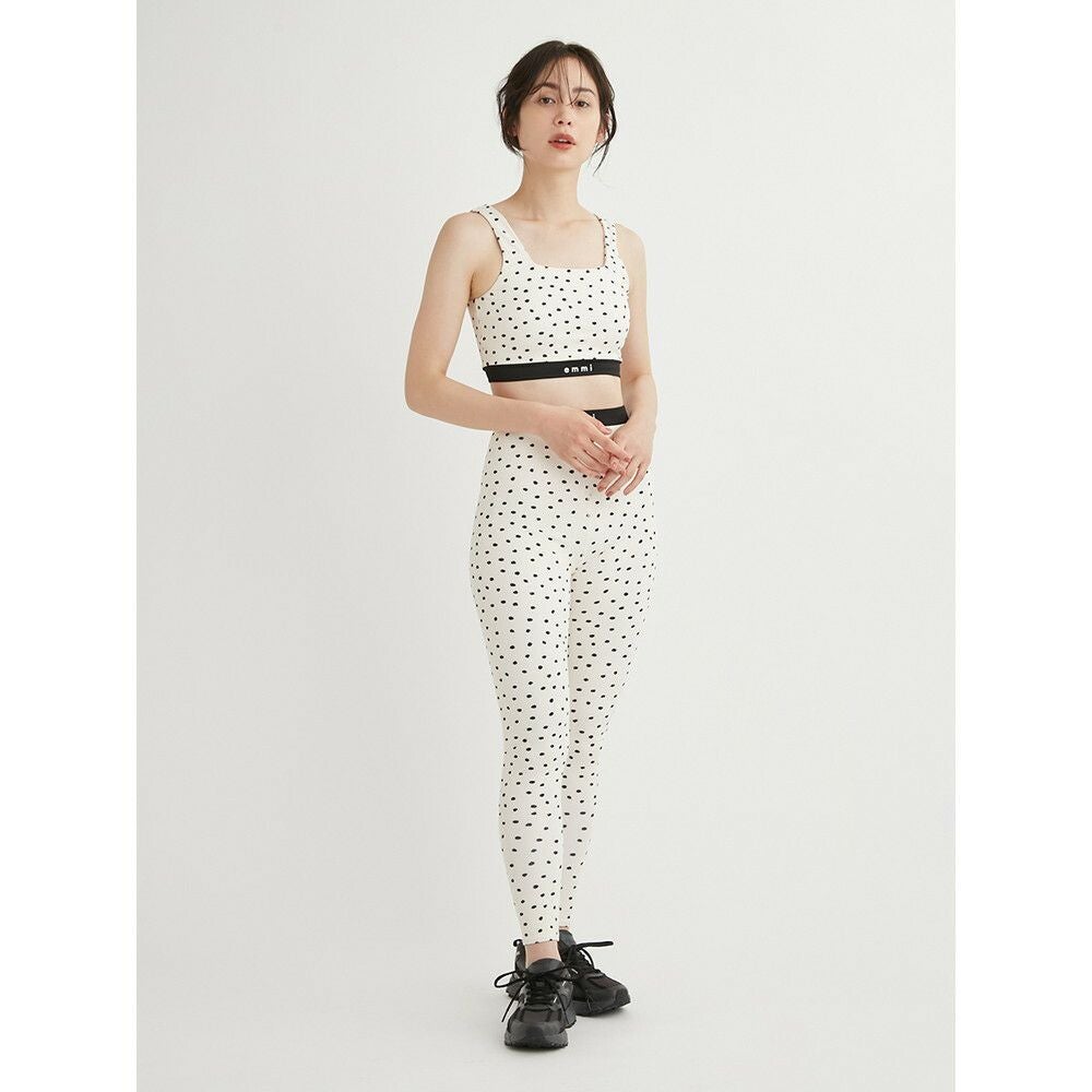 OUTLET】【emmi（エミ）】ecoドット柄レギンス｜LITHEE YOGA｜リジー
