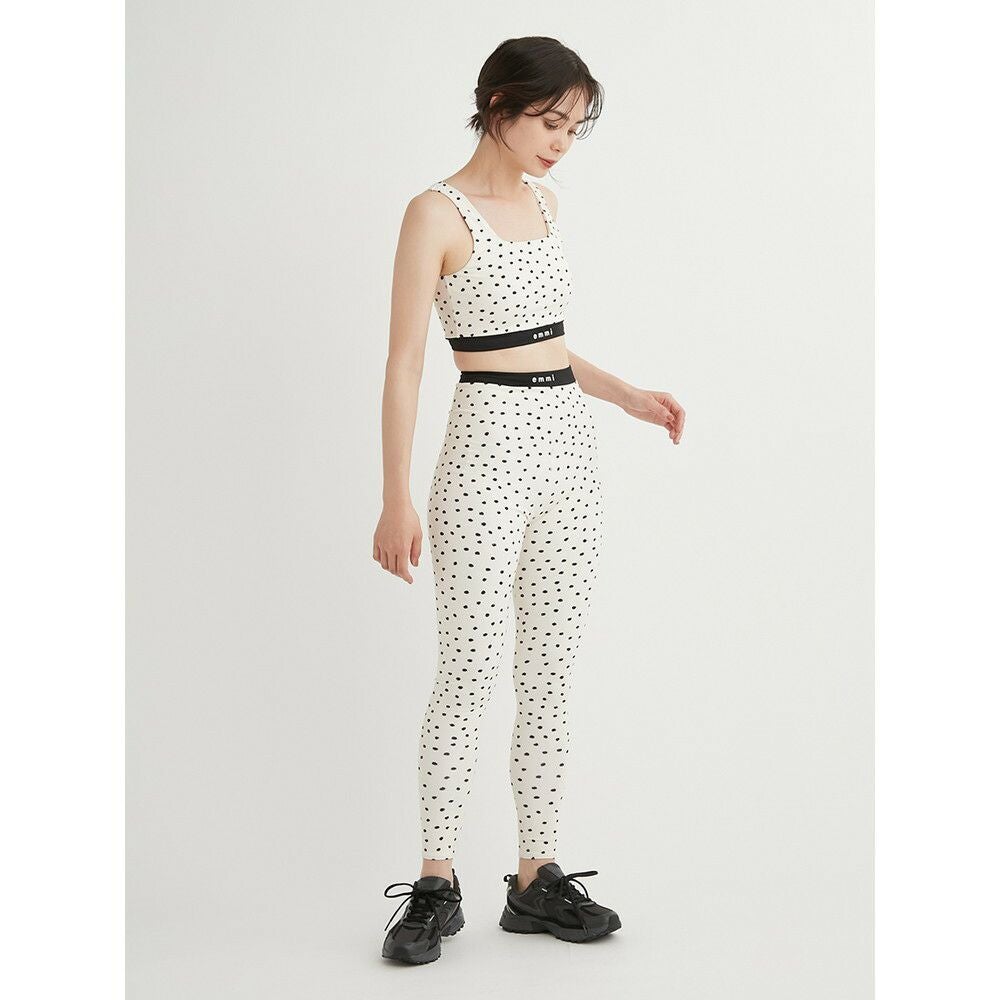 OUTLET】【emmi（エミ）】ecoドット柄レギンス｜LITHEE YOGA｜リジー
