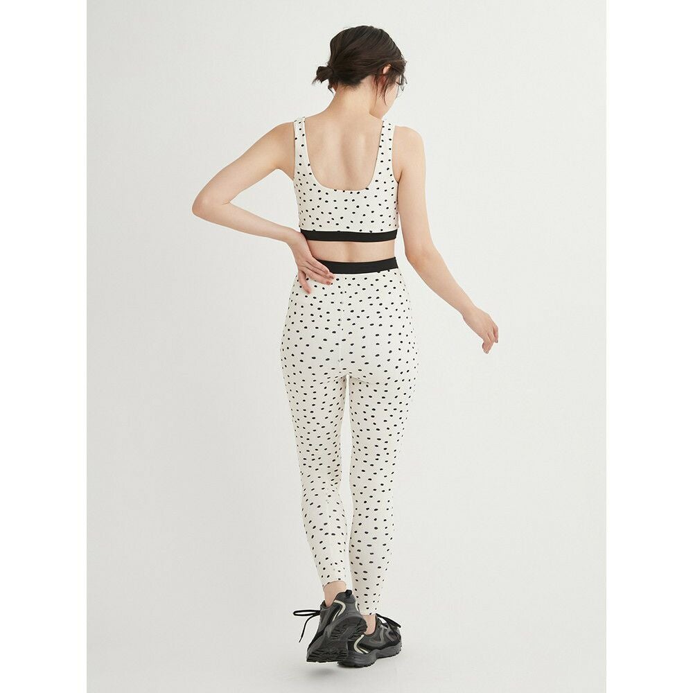 SALE】【emmi（エミ）】ecoドット柄レギンス｜LITHEE YOGA｜リジー