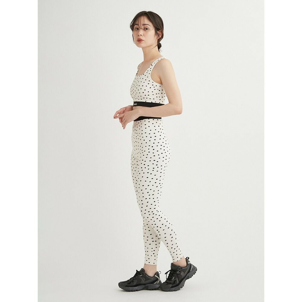 OUTLET】【emmi（エミ）】ecoドット柄レギンス｜LITHEE YOGA｜リジー