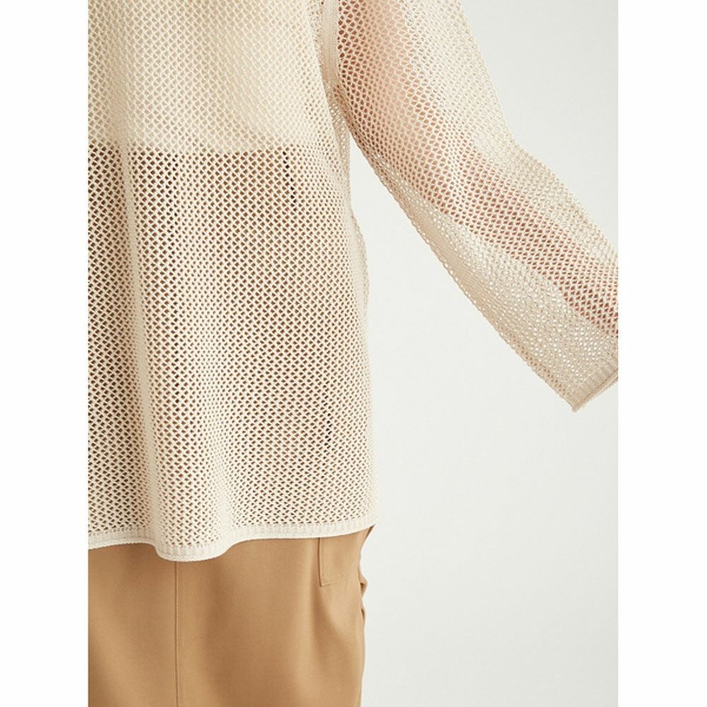 SALE】【emmi（エミ）】2wayメッシュニットプルオーバー｜LITHEE YOGA