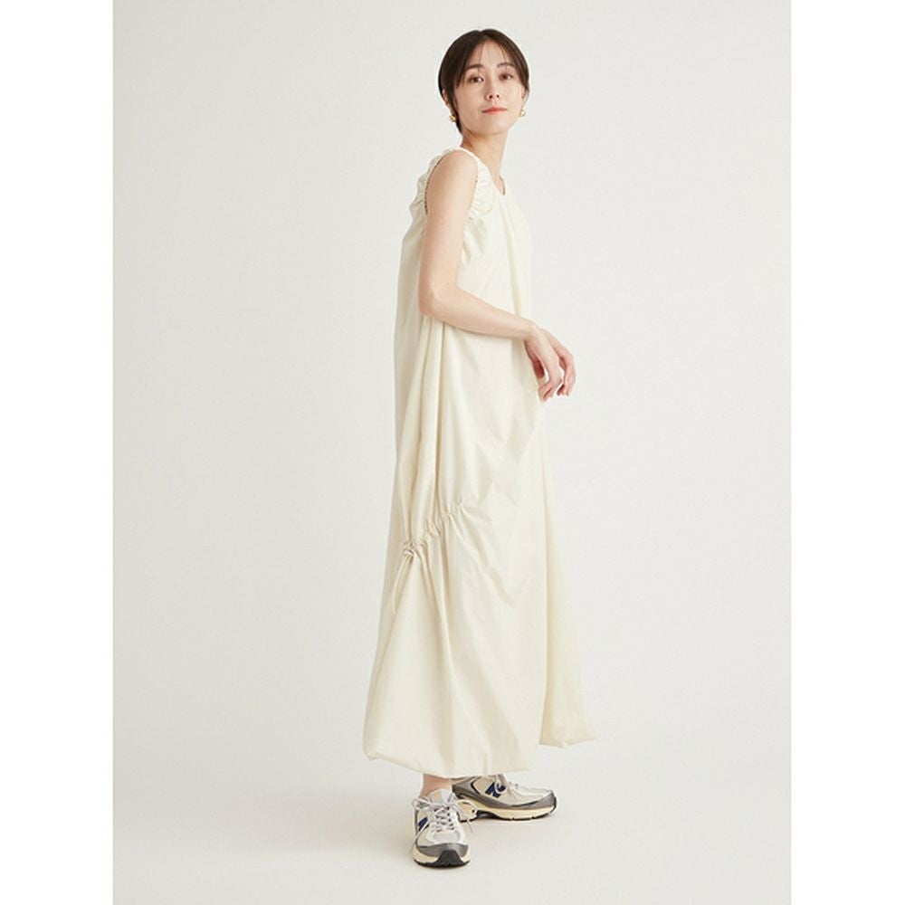 SALE】【emmi（エミ）】ギャザーフォルムワンピース｜LITHEE YOGA