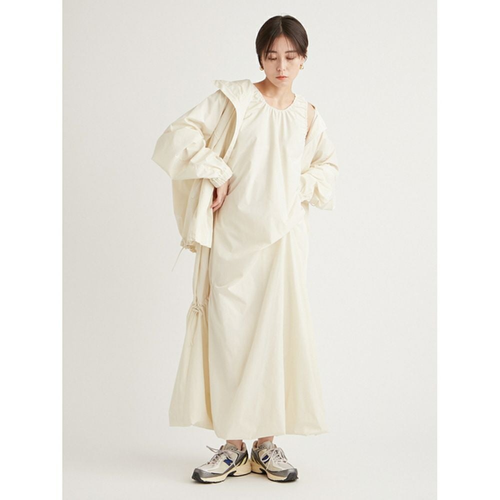 SALE】【emmi（エミ）】ギャザーフォルムワンピース｜LITHEE YOGA