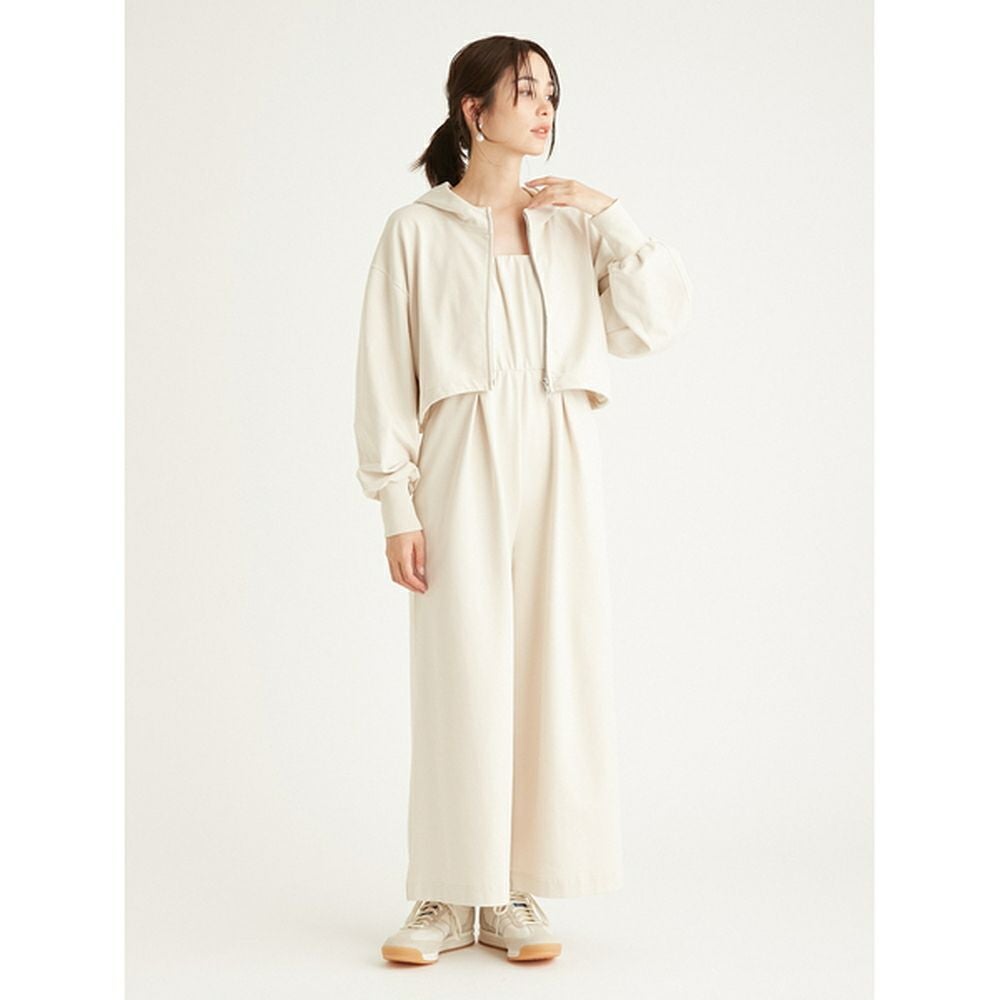 OUTLET】【emmi（エミ）】パーカー×ベアオールインワンセット｜LITHEE