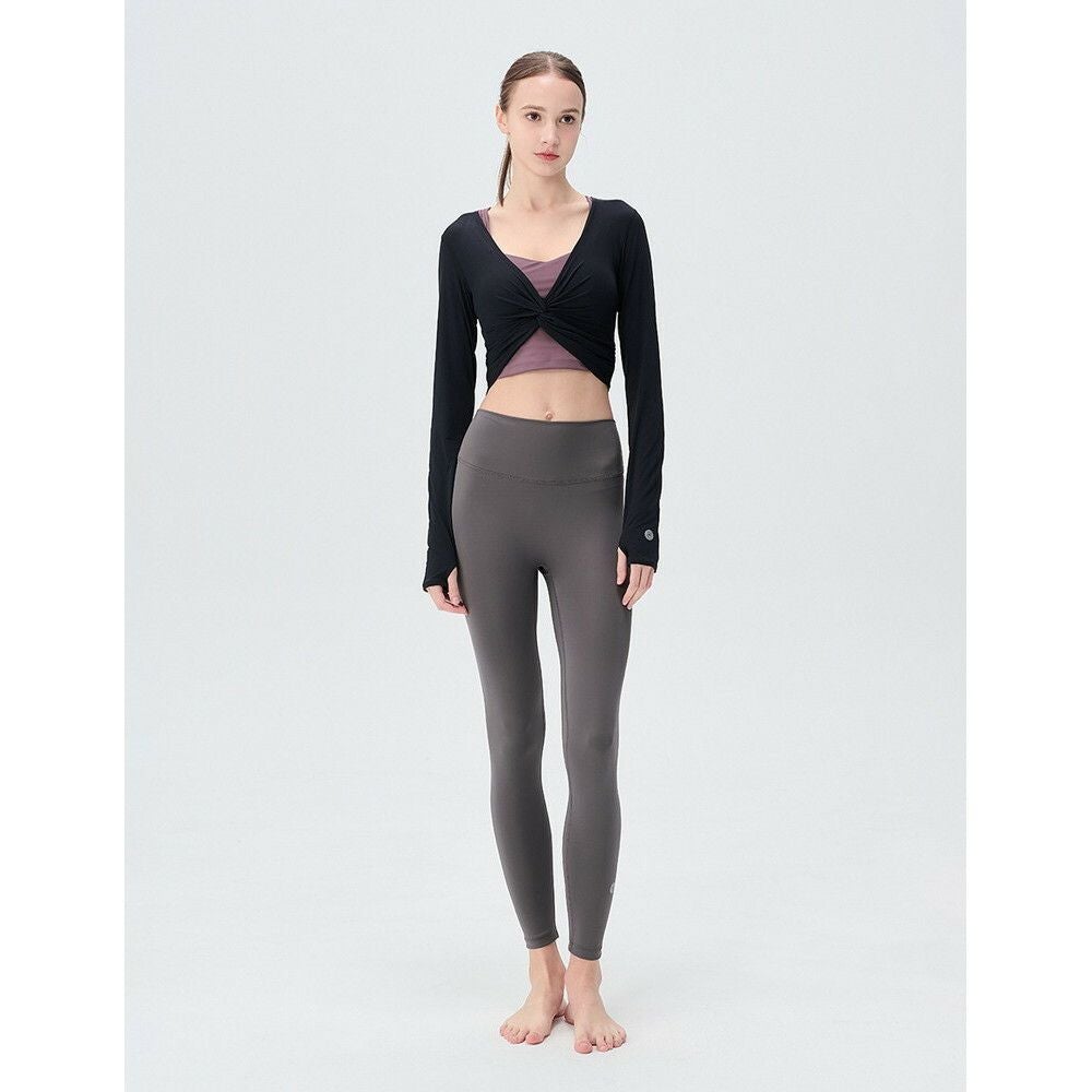 OUTLET】≪残りSのみ≫【easyoga（イージーヨガ）】ハイライズスリム