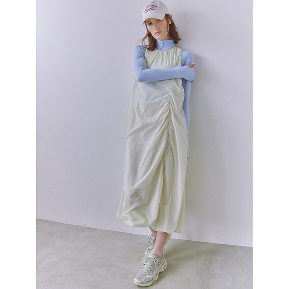 OUTLET】【emmi（エミ）】ナイロンバルーンワンピース｜LITHEE YOGA