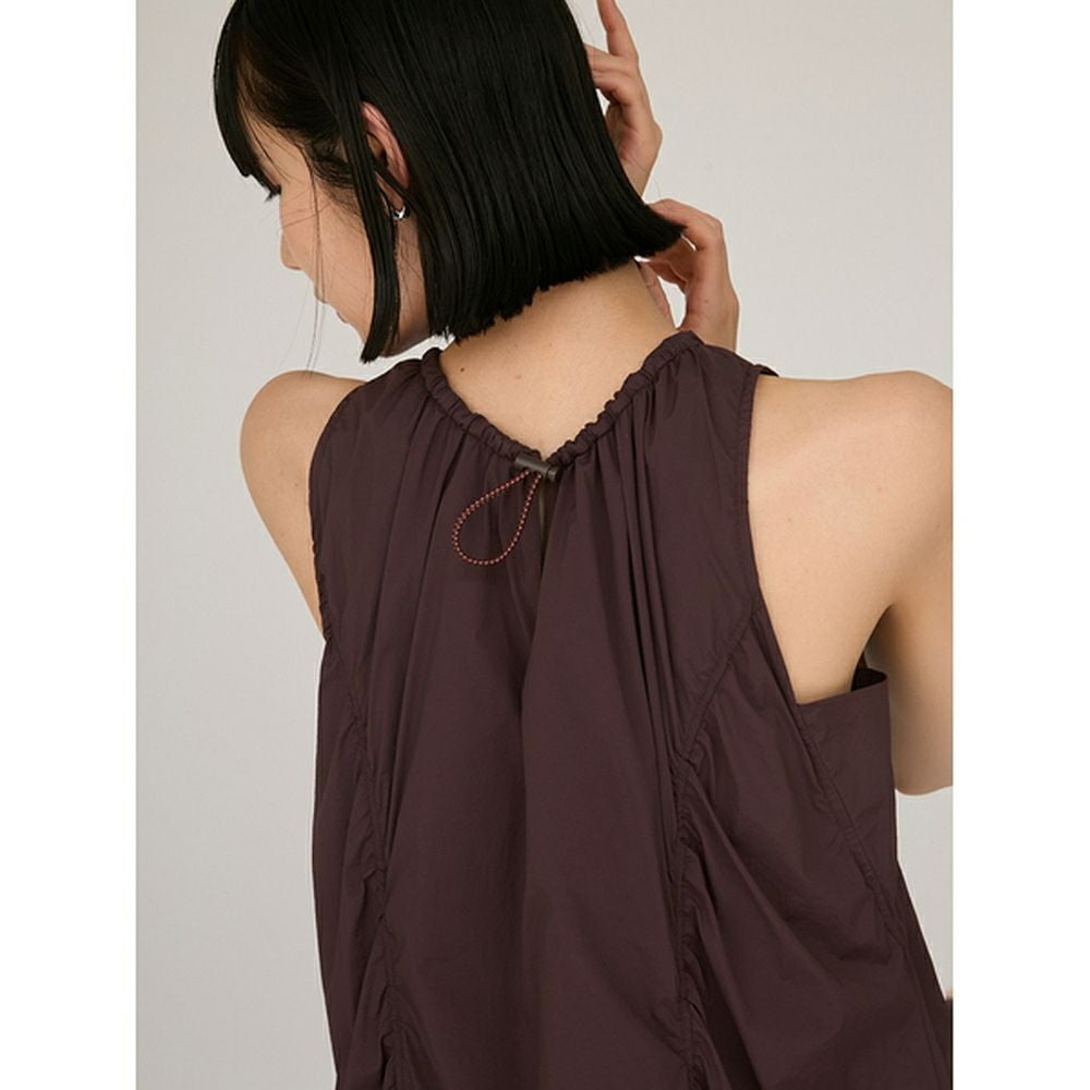 emmi　エミ　ナイロン　バルーン　ワンピース　ロング　25SS　軽量 OUTLET】【emmi（エミ）】ナイロンバルーンワンピース｜LITHEE YOGA
